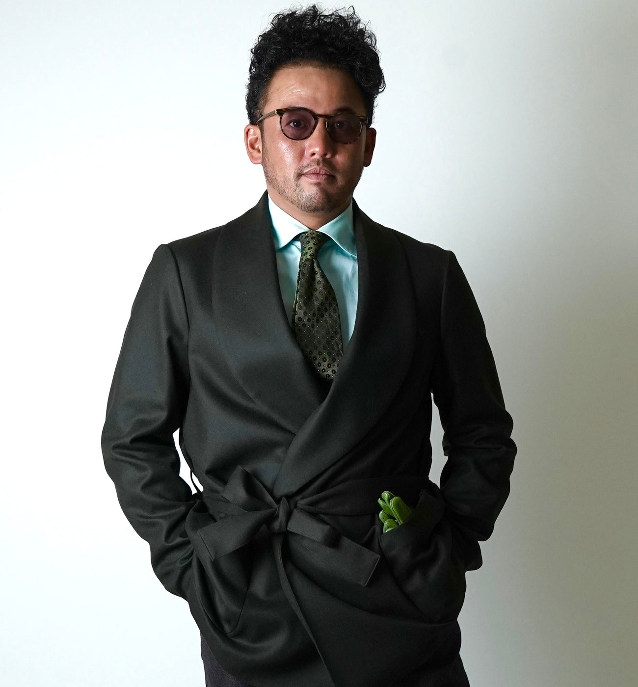 ベルテッドジャケットAW/ ￥89,980（税込)