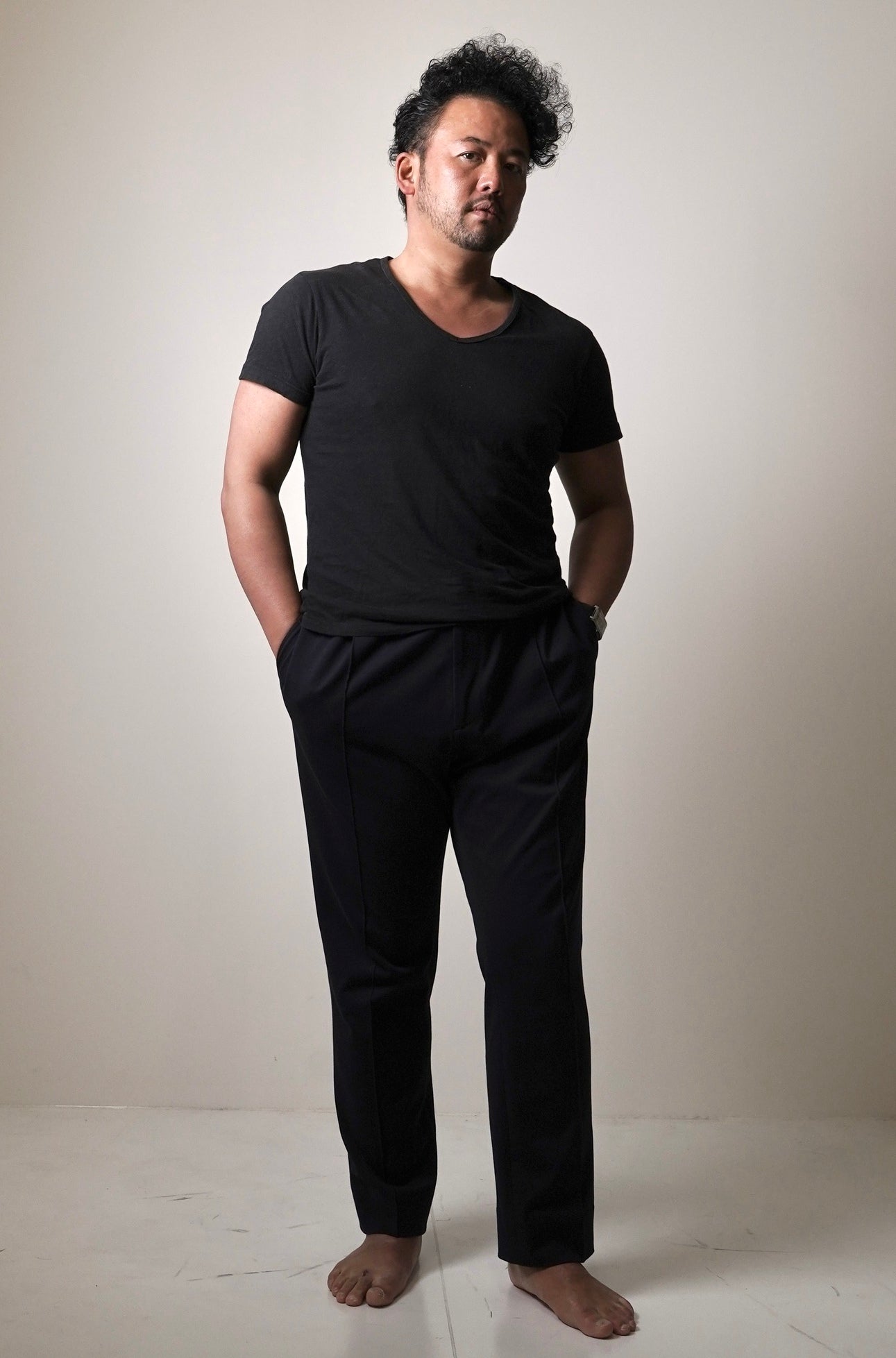 シャーリングパンツ / ￥28,600（税込）